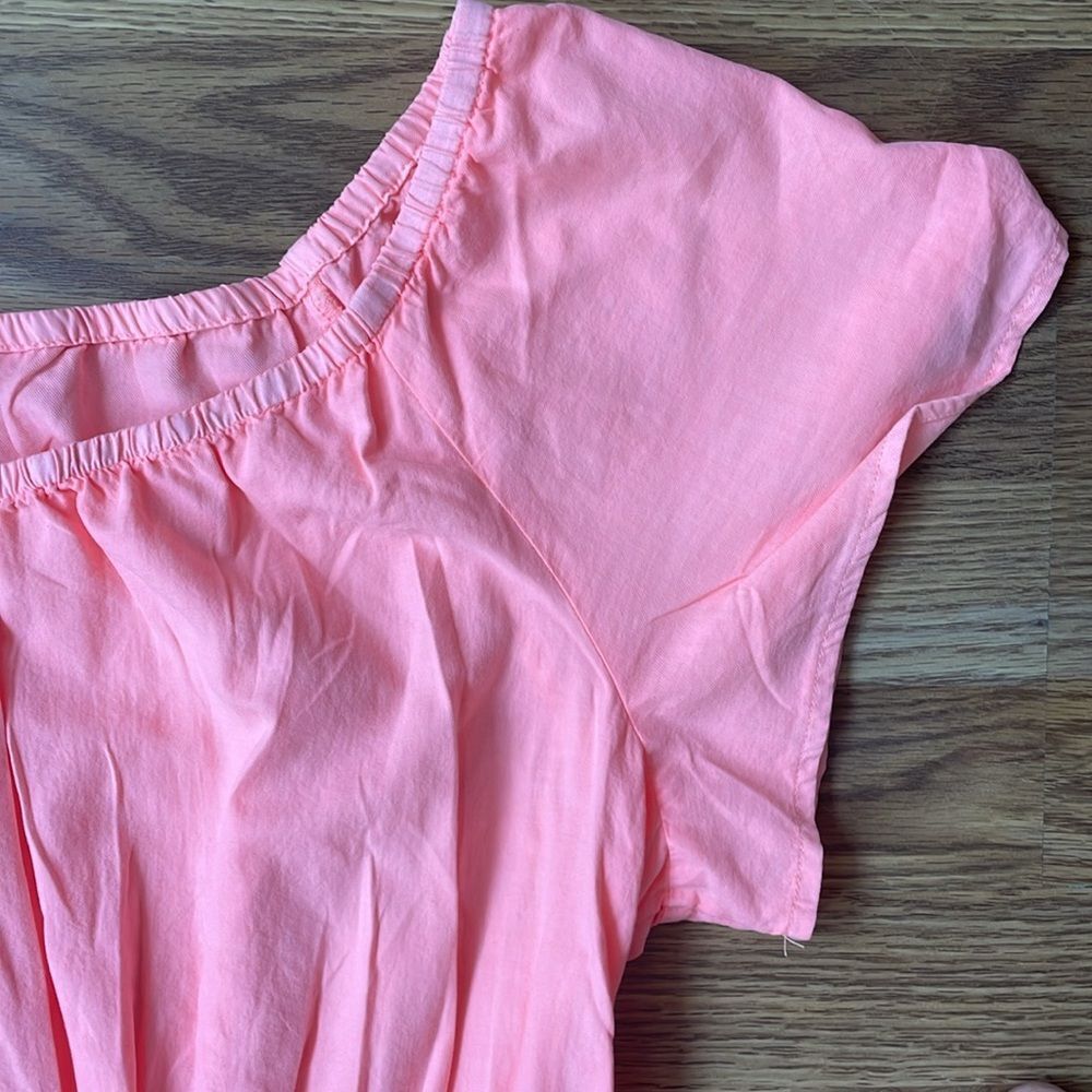 Universal Thread Short Sleeve Cut Out Back Dress Pink Orange XXL - Picture 7 of 10